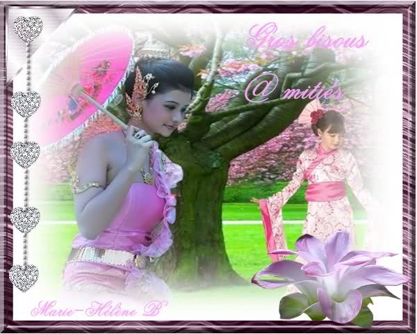 Gros bisous, amitiés