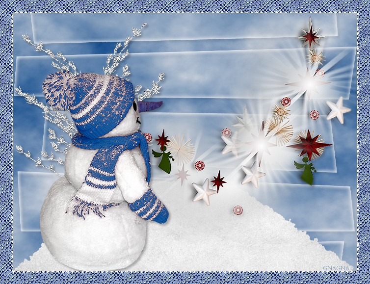 Bonhomme de neige,guirlandes,sapins,boules,scrap noel - Centerblog