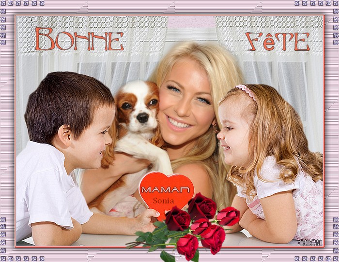 ♥ Bonne Fête des Mères, création animée de Sonia, gif ♥ - Centerblog